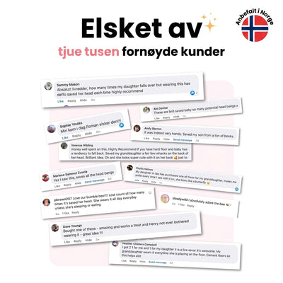 Lillevakt™ Hodebeskytter